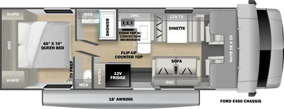 2950LE Floorplan Image