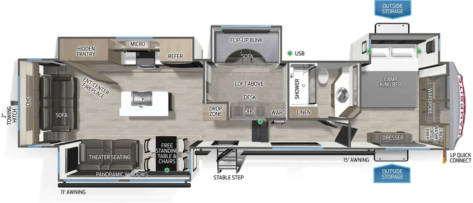 36RF Floorplan Image
