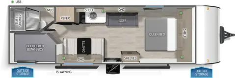 261BHXC Floorplan Image