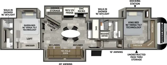 372DUO Floorplan Image