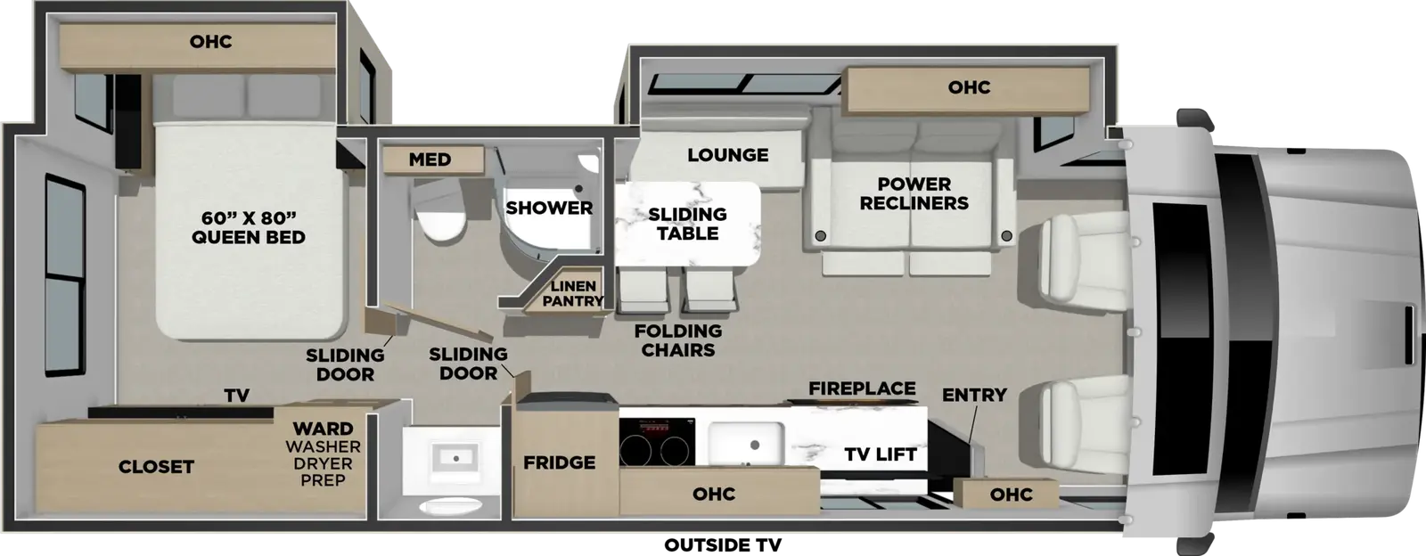 Concord 320SS floorplan