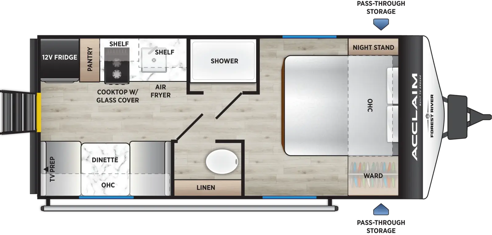 Acclaim 16BE floorplan