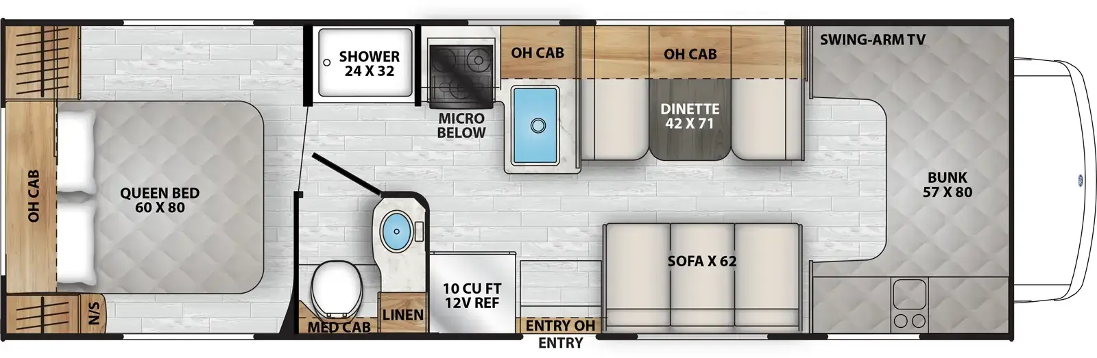 Freelander 27QB floorplan