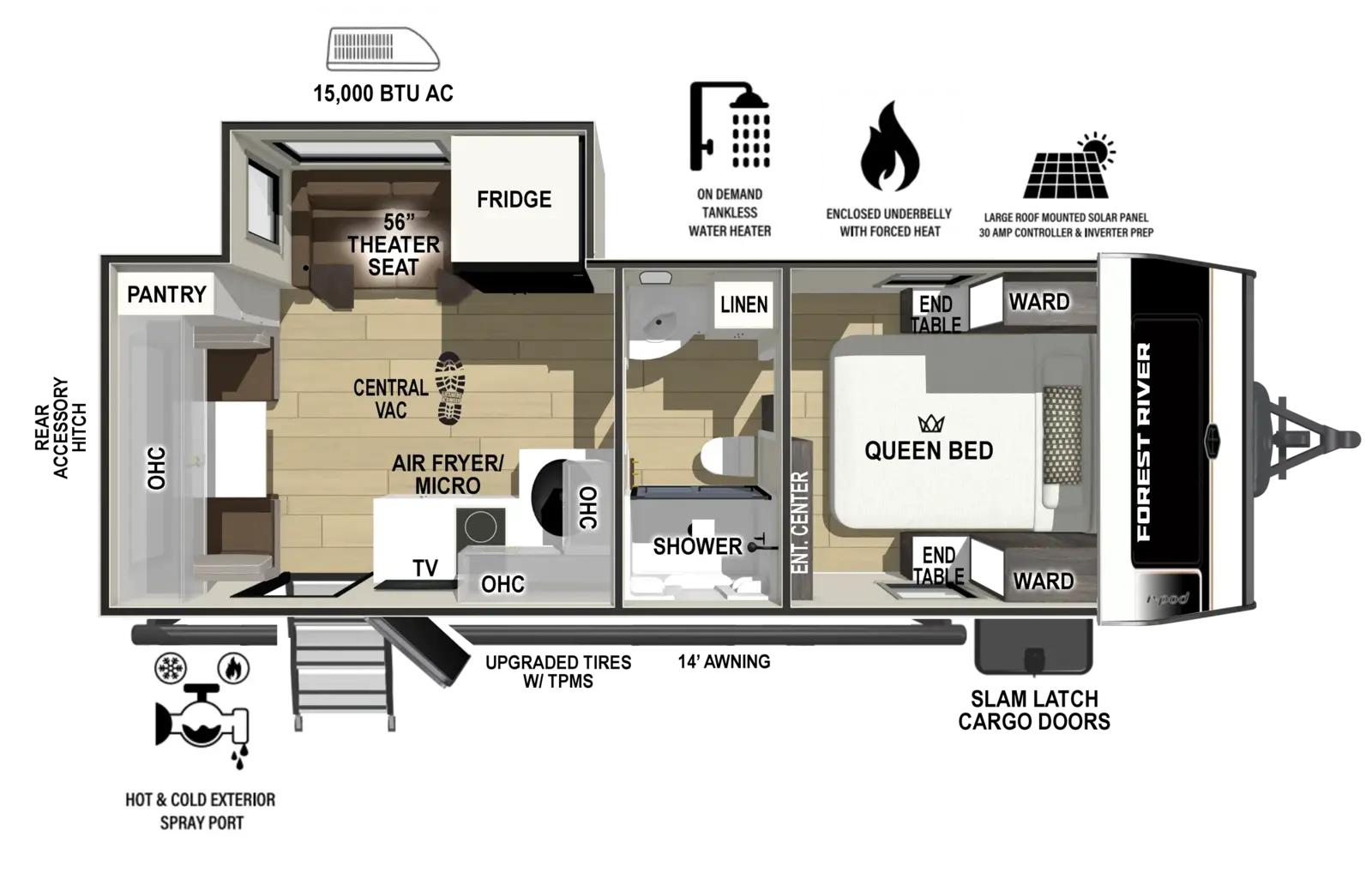 R Pod RP-198 Floorplan