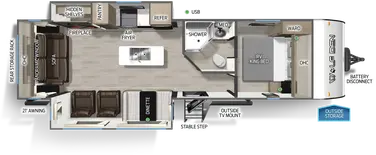 273XLKBL Floorplan Image