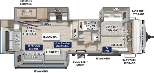 3380RLBT Floorplan Image