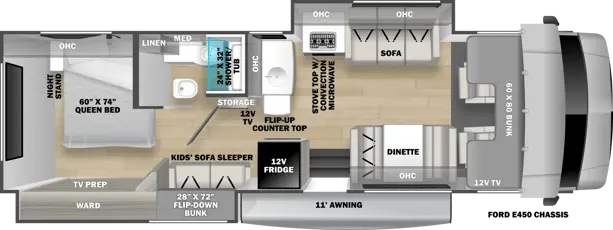 3250DSLE Floorplan Image